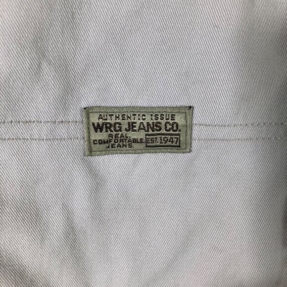 Mens‎ Vintage Wrangler Wide Leg Carpenter Skater Pants Tan 32 - Picture 6 of 9